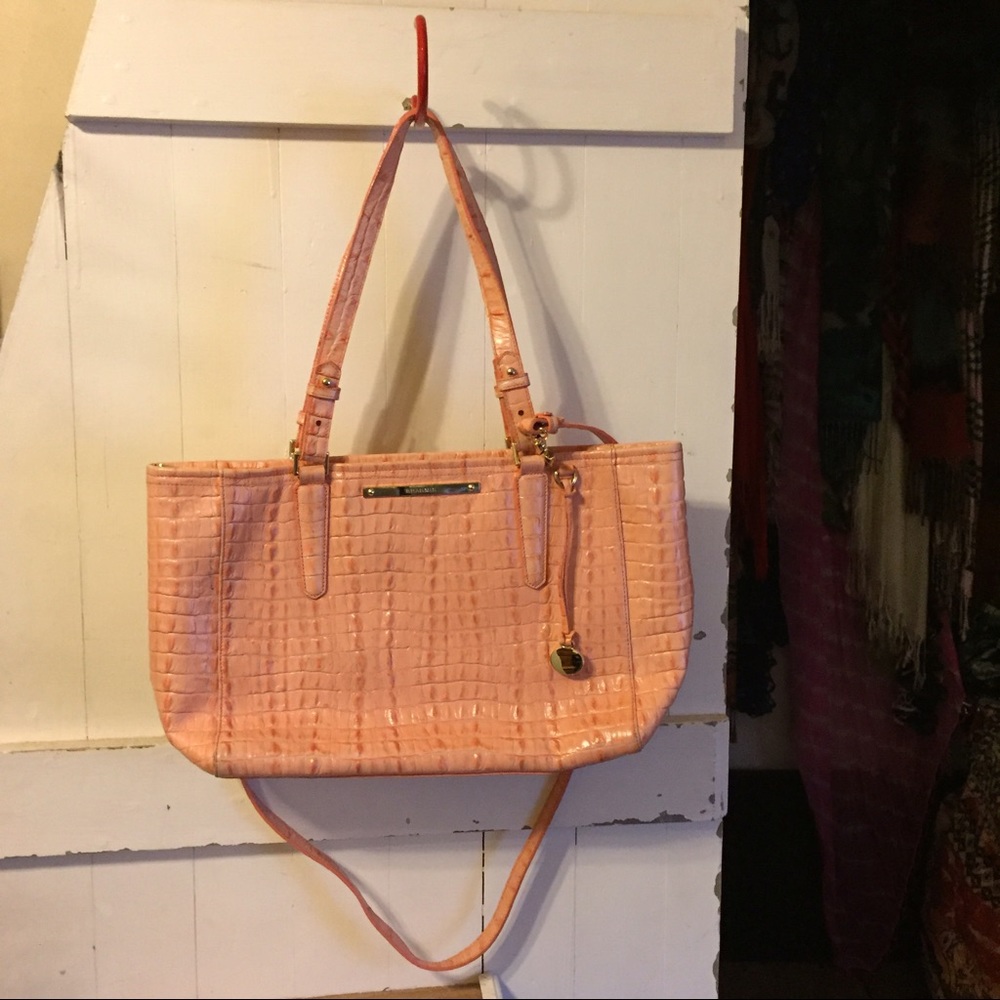 Brahmin Peach Tote